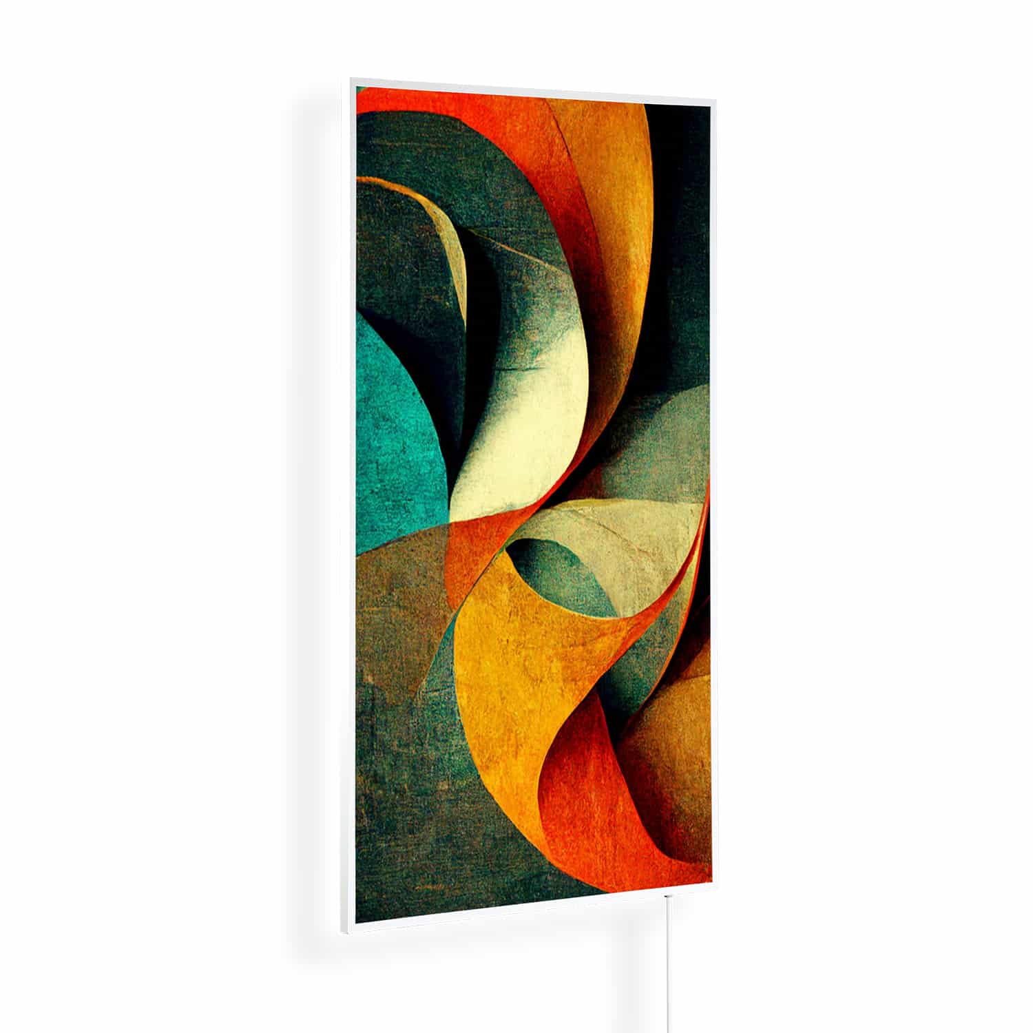 Abstracte moderne aquarelkunst | 450 tot 1200 Watt | Witte of zwarte lijst
