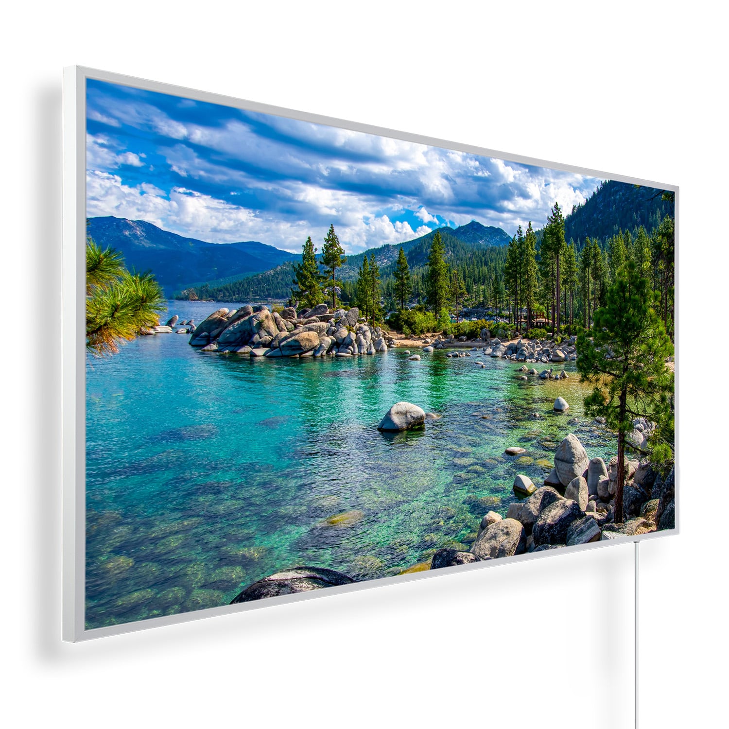Sand Harbor bij Lake Tahoe | 450 tot 1200 Watt | Witte of zwarte lijst