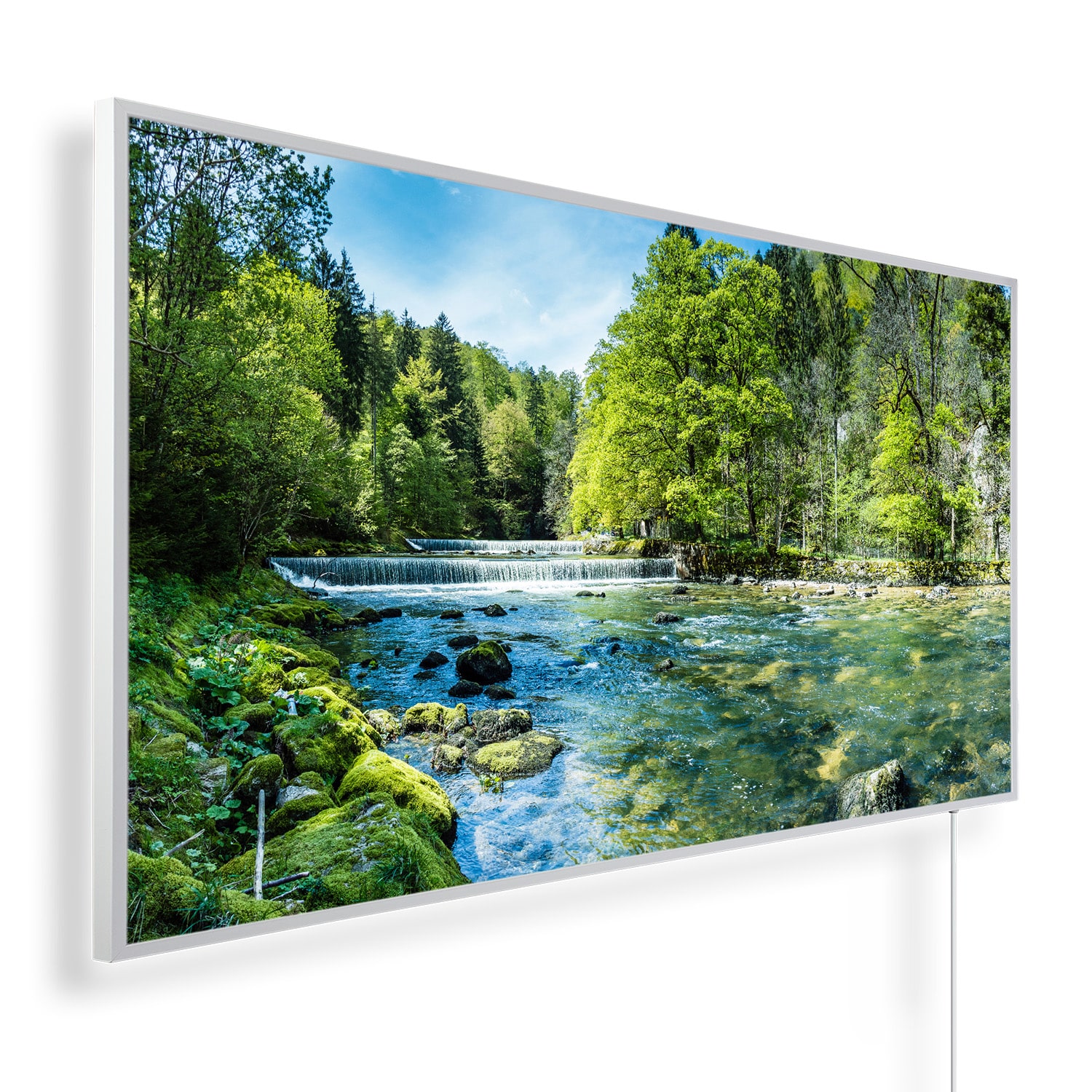 Areuse rivier in Zwitserland | 450 tot 1200 Watt | Witte of zwarte lijst