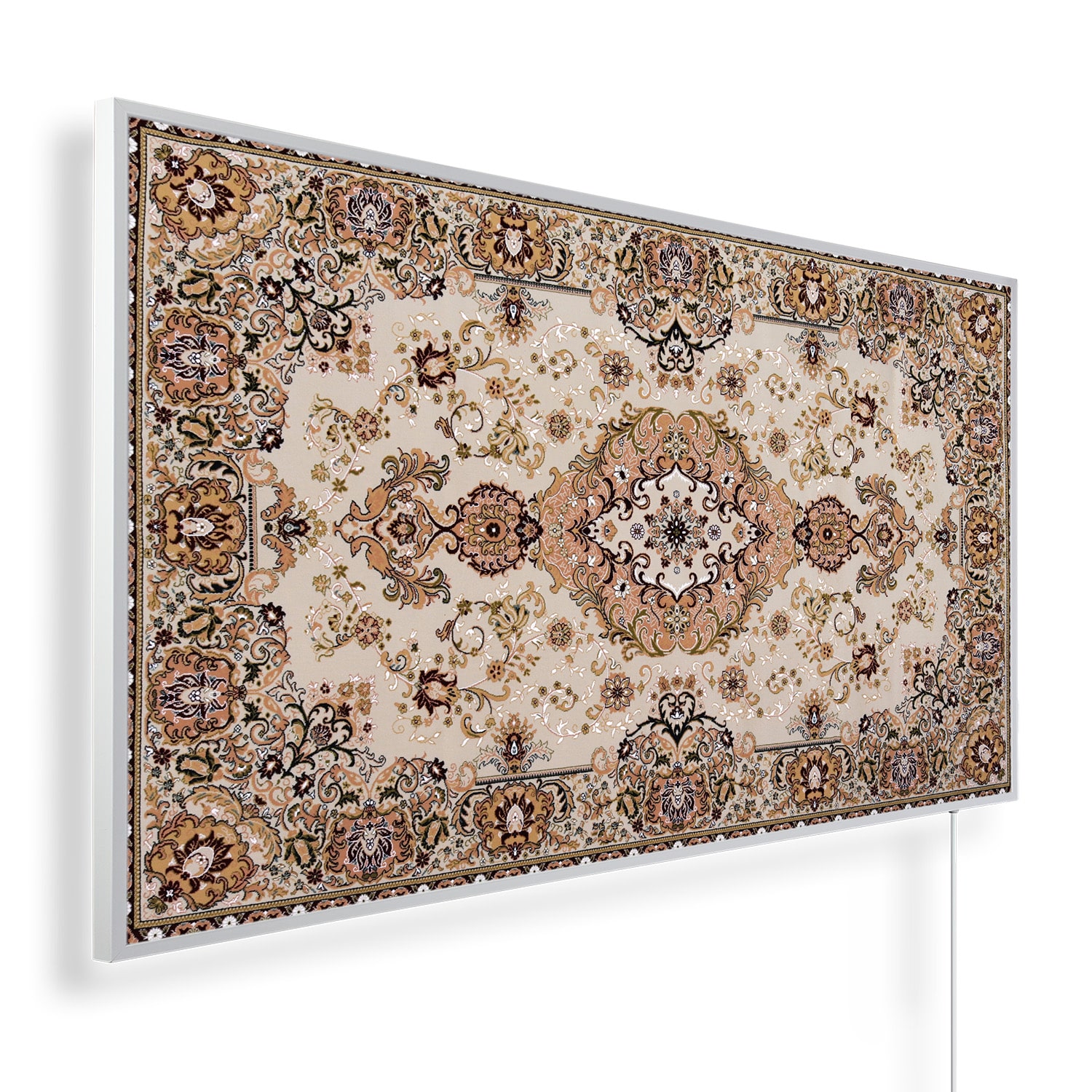 Traditioneel Turks tapijt | 450 tot 1200 Watt | Witte of zwarte lijst